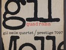 GIL MELLE: Quadrama LP (Mono, W. 50th, date stamp obc, sm tobc, some foxing obc