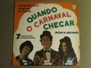 CHICO BUARQUE MARIA BETHANIA NARA LEAO QUANDO O CARNAVAL CHEGAR LP '72 RARE  VG+