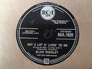 ELVIS PRESLEY - Got A Lot O' Livin' To Do / Party 78 rpm disc (A+)
