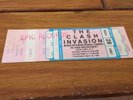 The Clash concert ticket Bonds 28th May 1981