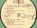 LINDA HAYES Disc Jockey Special LP 10-inch Hollywood 33 1/3 rpm w/ unreleased