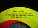 The Beatles rel. 45 record Hey Jude Label Error Paul Lennon John McCartney