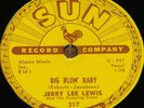 JERRY LEE LEWIS BIG BLON' BABY b/w LOVIN UP A STORM USA SUN 78 RPM E EX GRADE