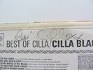 CILLA BLACK  AUTOGRAPHED  SIGNED LP  BEST OF CILLA