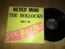 SEX PISTOLS...NEVER MIND THE BOLLOCKS....RARE FRENCH ISSUE ALBUM..VIRGIN 941 001