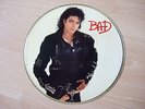 LP---Michael Jackson Bad 1987 Picture Disc