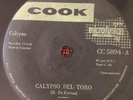CYRIL DIAZ - Calypso del Toro / RARE AFRO LATIN CALYPSO JAZZ 45 / Cook Trinidad
