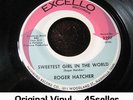 ? ROGER HATCHER 'Sweetest Girl In The World' EX- Northern Soul 45 HEAR