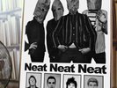 THE DAMNED , NEAT NEAT NEAT PROMO POSTER, SEX PISTOLS, CLASH PUNK
