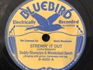 Bluebird 6023 Daddy Stovepipe & Mississippi Sarah 35' DEPRESSION Blues 78 rpm