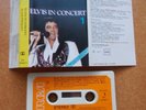 ELVIS PRESLEY IN CONCERT 1 RARE MC CASSETTE TAPE RCA PK 02587-1 ITALY 1977