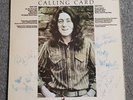 Rory Gallagher Calling Card Vinyl 1976 SIGNED by all the band.