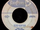 DON AND THE GALAXIEX AVALANCHE/SUNDOWN VERY RARE '58 SURF GARAGE INSTRO 45-HEAR