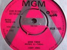 JIMMY JONES   GOOD TIMIN' / HANDY MAN ** 1968 Issue MGM 45 DEMO MINT-