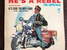THE CRYSTALS He's A Rebel PHILLIES 1ST ed 1963 MONO LP