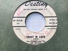 Rare White Doo Wop 45 Tommy And The Del Royals Trust In Love Destiny Bronx NY