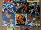 Vinyles 45T Goldorak Capitaine Flam Wonderwoman Superman Ulysse 31 Albator..