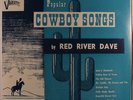 RED RIVER DAVE: Popular Cowboy Songs LP (10