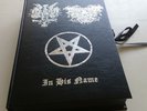 Arkha Sva / Drowning The Light ?– In His Name  - 7' box - satanic warmaster