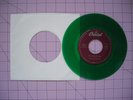 Beatles George Harrison Green Vinyl 45 RPM Capitol My Sweet Lord & All Things +