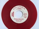 BARBRA STREISAND 45 Record RED VINYL DJ Promo Demo SECOND HAND ROSE Columbia