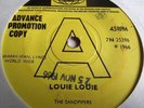 THE SANDPIPERS   LOUIE LOUIE ** 1966 PYE INTERNATIONAL 45 PROMO