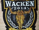 Wacken open air 2014 Patch -WOA Saxon Steel Panther Slayer W.A.S.P. Burn King