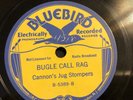 BLUES CANNON JUG STOMPERS Bluebird 5389 Bugle Call Rag/ (Street Walking Blues)E+