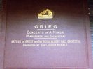GRIEG -PIANOFORTE - ARTHUR DE GREEF-Rare HMV 4 X 78 RPM / NM