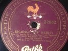 Pathe 78 RPM Jim Europe's Hell Fighters Band - Broadway Hit Medley 22082 V++