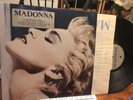 MADONNA LP TRUE BLUE w/POSTER Hype Sticker MINT/NM