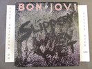 BON JOVI SLIPPERY WHEN WET CLUB LP W/ LYRIC SLEEVE R-143465