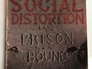 Social Distortion - Prison Bound - 1988 Vinyl LP - 72251-1 - OG Restless Label