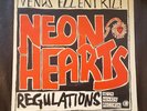 RARE NEON HEARTS VENUS ECCENTRIC  c/w REGULATIONS NEW HEARTS RECORDS 1977 LTD ED