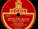 ZARAH LEANDER Davon geht die Welt nicht unter  -Durchhalte Schlager- WKII   S281