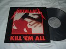 METALLICA Kill 'Em All LP classic  ORIGINAL US Megaforce SILVER label PROMO