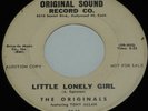 Northern Soul 45-THE ORIGINALS-Little Lonely Girl-ORIGINAL SOUND Promo