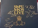 Signed Simple Minds 'Live In The City Of Light Double Vinyl Lp .. stunning item