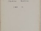 MAURIZIO BIANCHI (M.B.): Cara 12 Unknown Private Minimal Experimental Italy LP