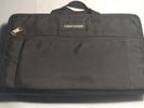 Case Logic 30 Cassette Tape Carry Case Bag Holder Black Nylon Plastic Wall Tray