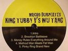 KING TUBBY vs. WU-TANG CLAN Macro Dubs LP NEW VINYL Chris Macro