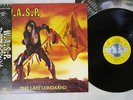W.A.S.P LAST COMMAND CAPITOL ECS-91134 Japan OBI PROMO VINYL LP