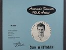 SLIM WHITMAN: America's Favorite Folk Artist LP (10