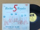 THE ROCKIN’ 5 ROYALES SELF TITLED LP ORIGINAL APOLLO 488 MONO RARE R&B DOO WOP
