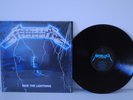 Metallica Ride The Lightning LP vinyl guns n roses black sabbath led zeppelin