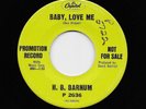 H.B. Barnum - Baby Love Me / Bad Luck's On Me (Soul, 45)