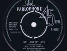MILLICENT MARTIN 1963 RARE UK 45 - GET LOST MY LOVE - R5033