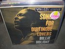 BILLIE HOLIDAY songs for distingue lovers ( jazz ) verve mono