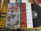 GUNS N' ROSES - APPETITE FOR DESTRUCTION  LP WITHDRAWN  SLEEVE GEFFEN