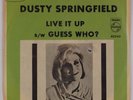 DUSTY SPRINGFIELD: Live it Up / Guess Who USA 7” 45 PS Northern Soul NM-